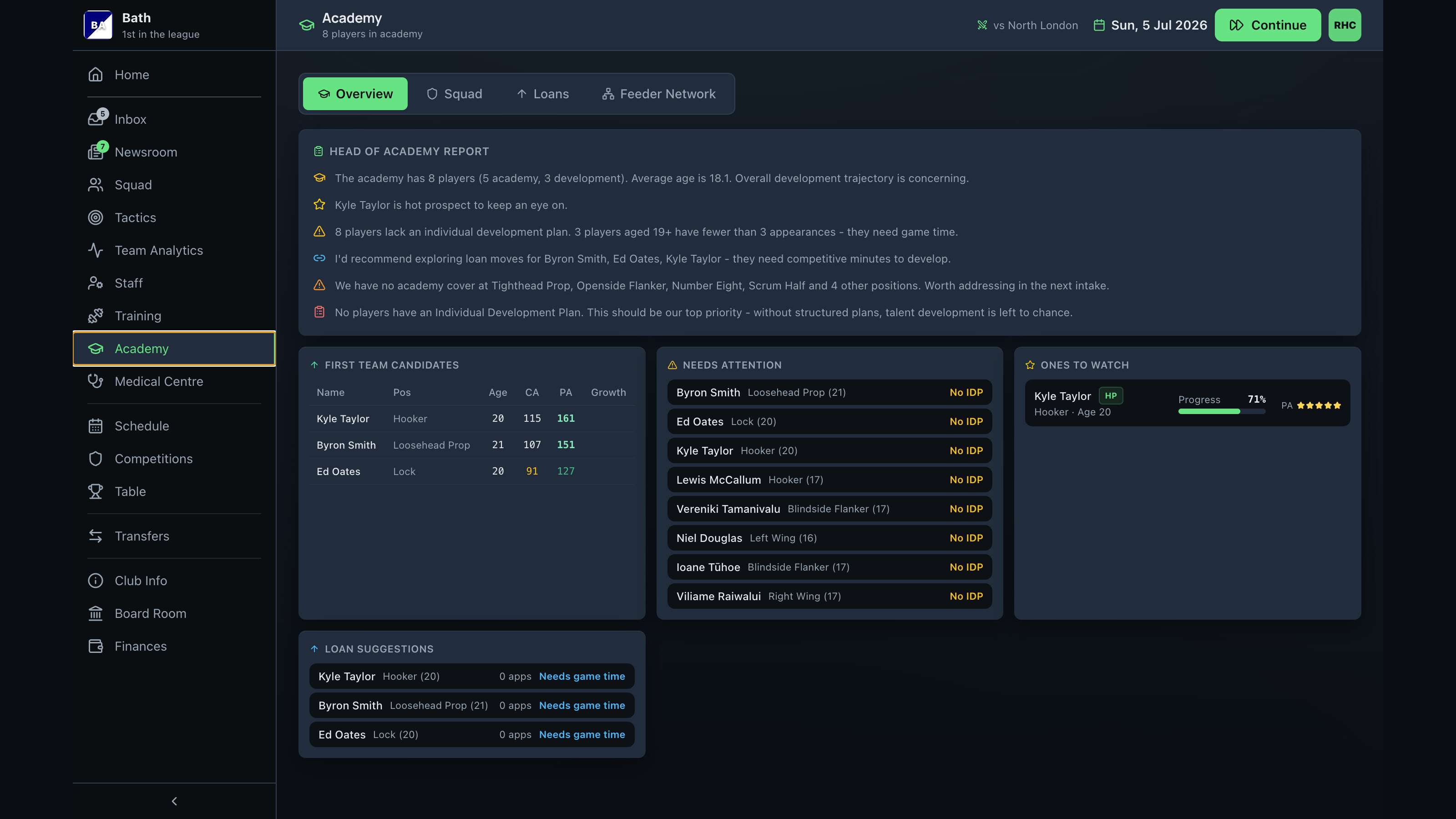 Rugby Head Coach screenshot 4
