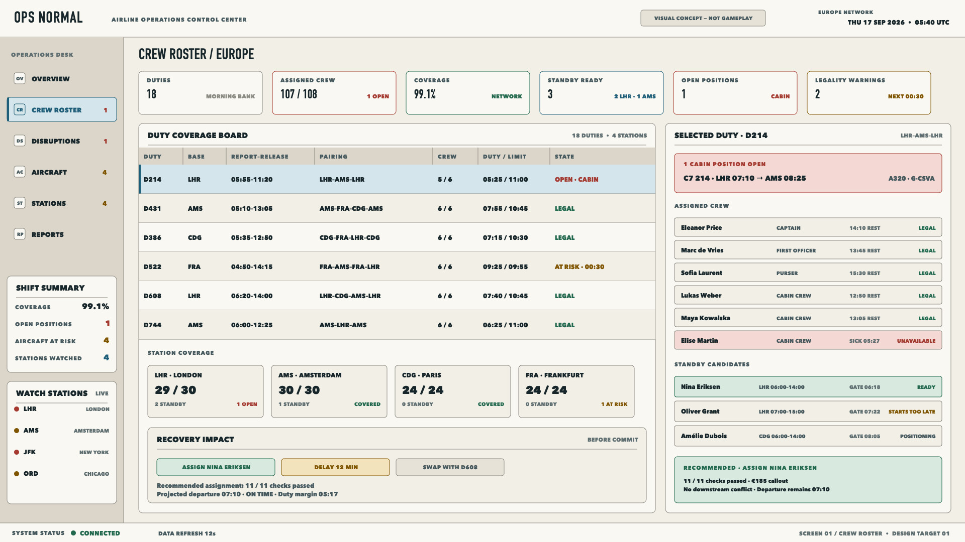 Ops Normal: Airline Operations Control Center screenshot 5