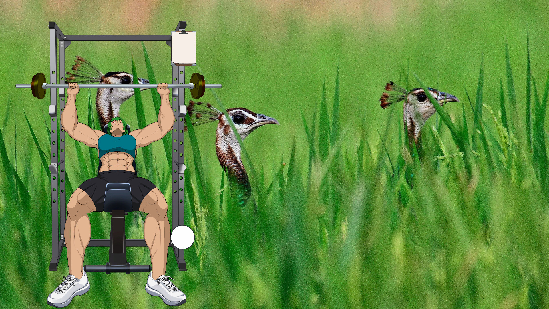 Desktop Gym Girl screenshot 4