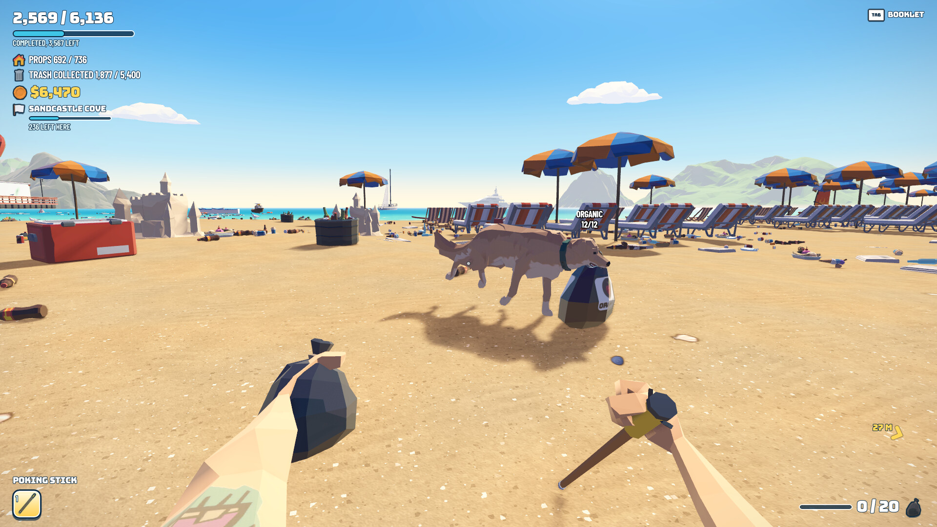 The Coast is Clear: Tidy up the Beach! screenshot 5