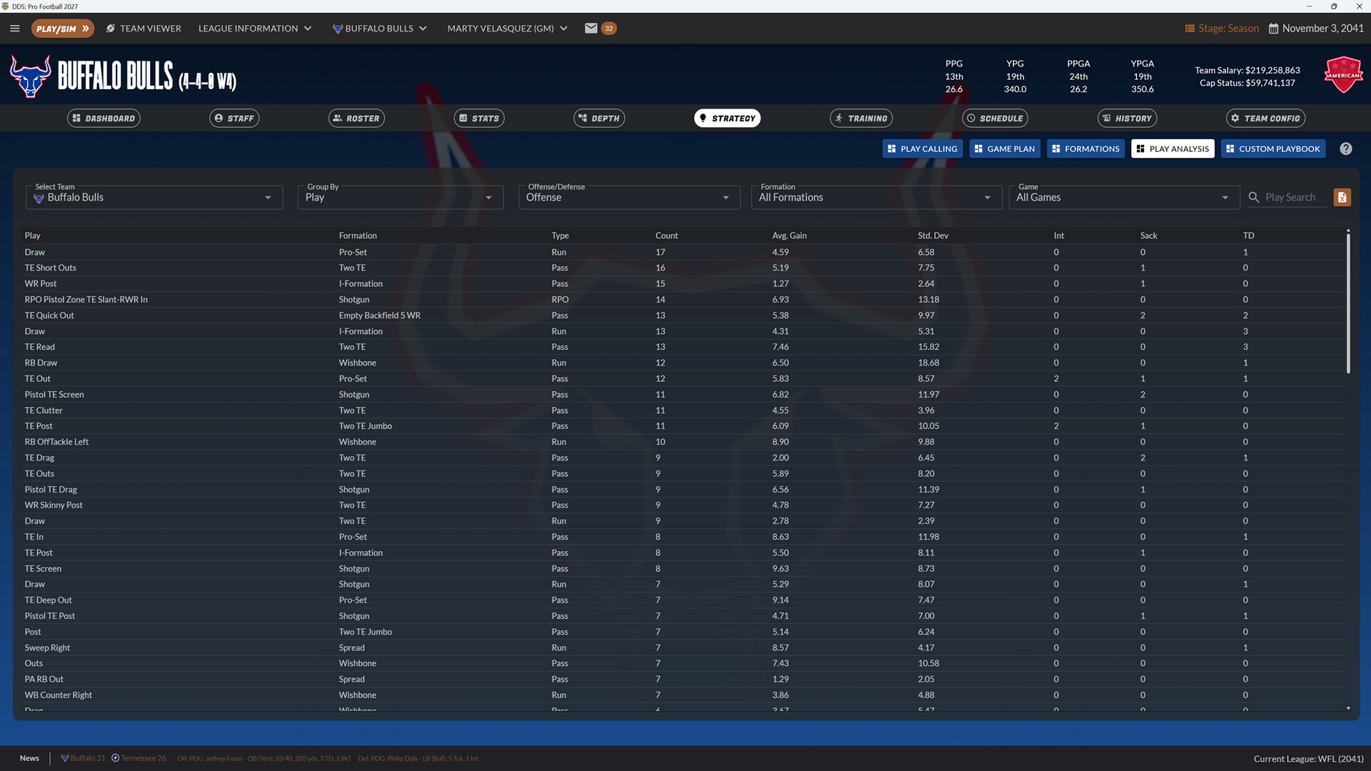 Draft Day Sports: Pro Football 27 screenshot 5