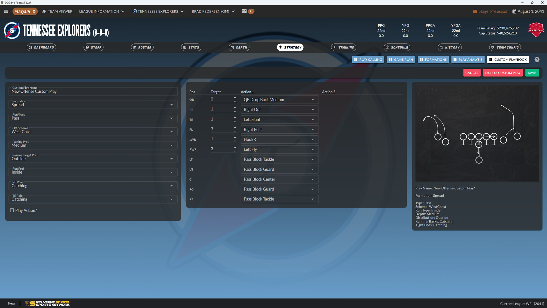 Draft Day Sports: Pro Football 27 screenshot 2