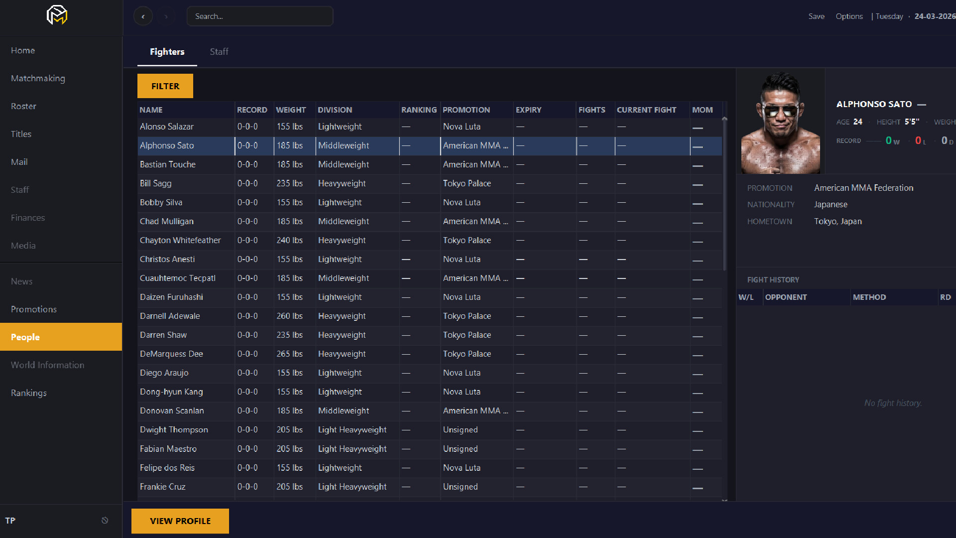 Fight Manager screenshot 3