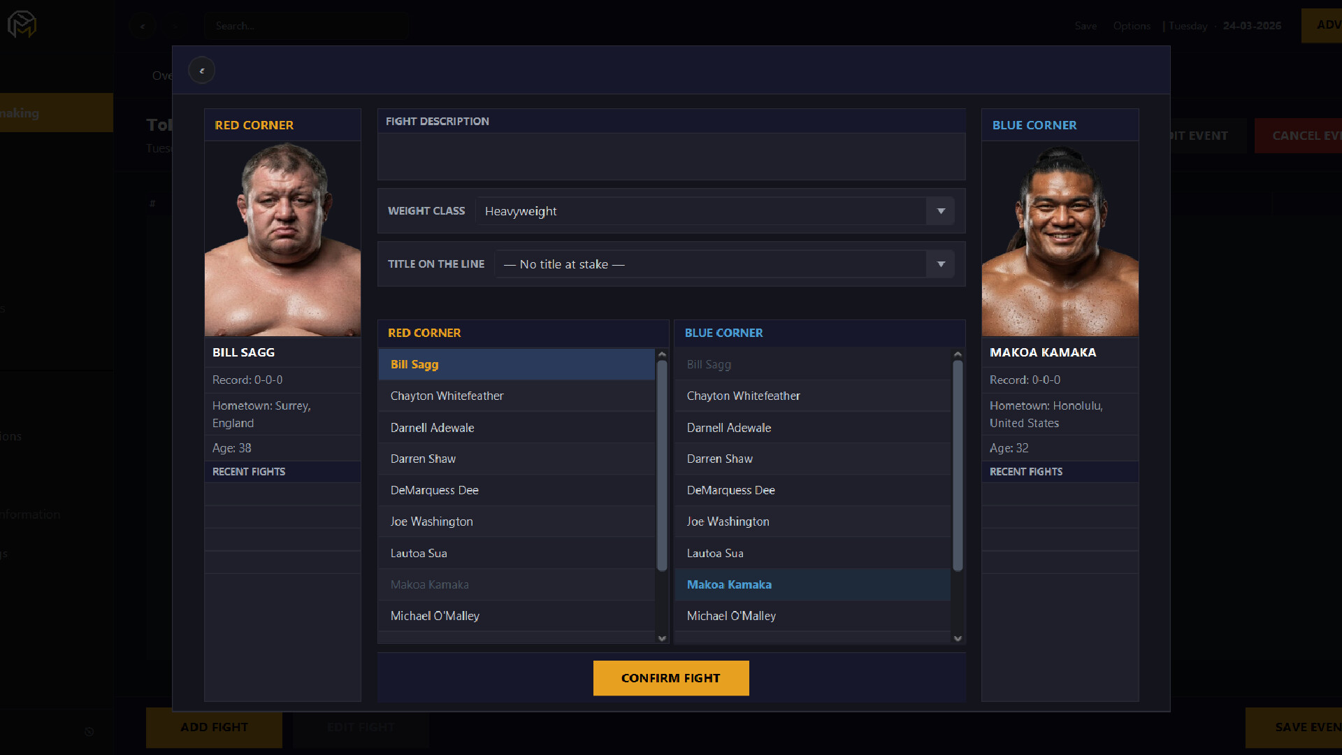 Fight Manager screenshot 4