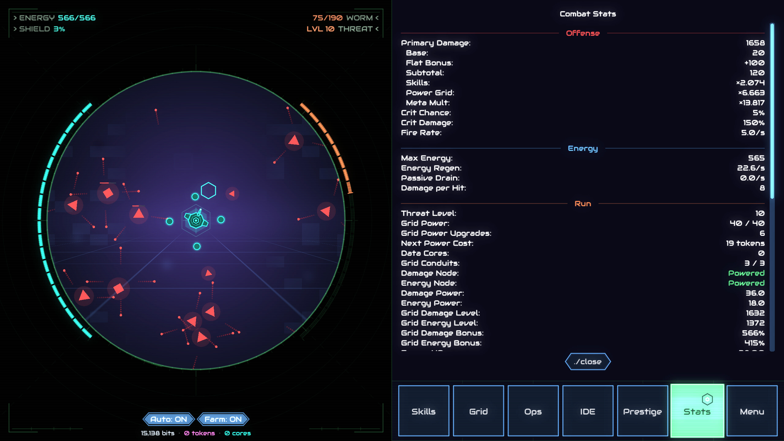 Hex Core Idle screenshot 5