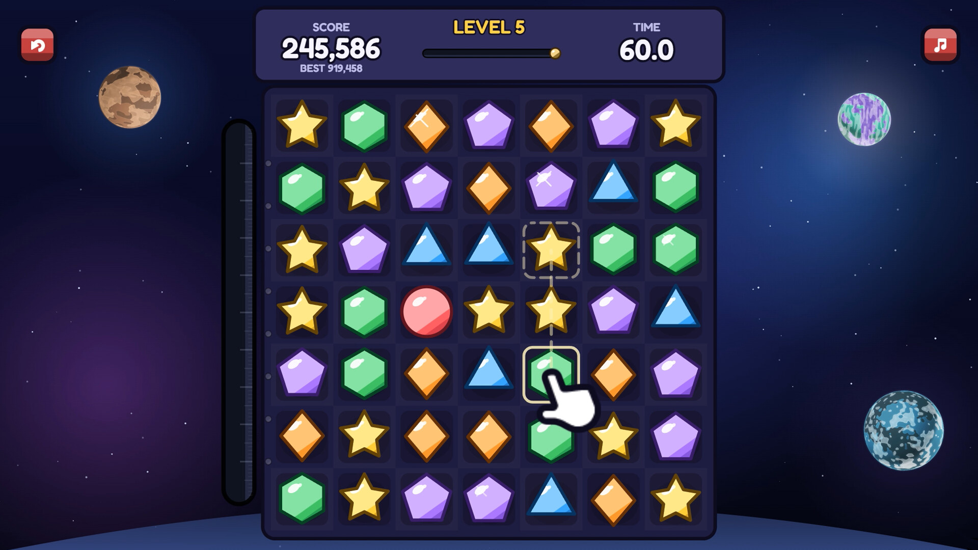 DOPA-MATCH3: Cosmic Journey screenshot 5