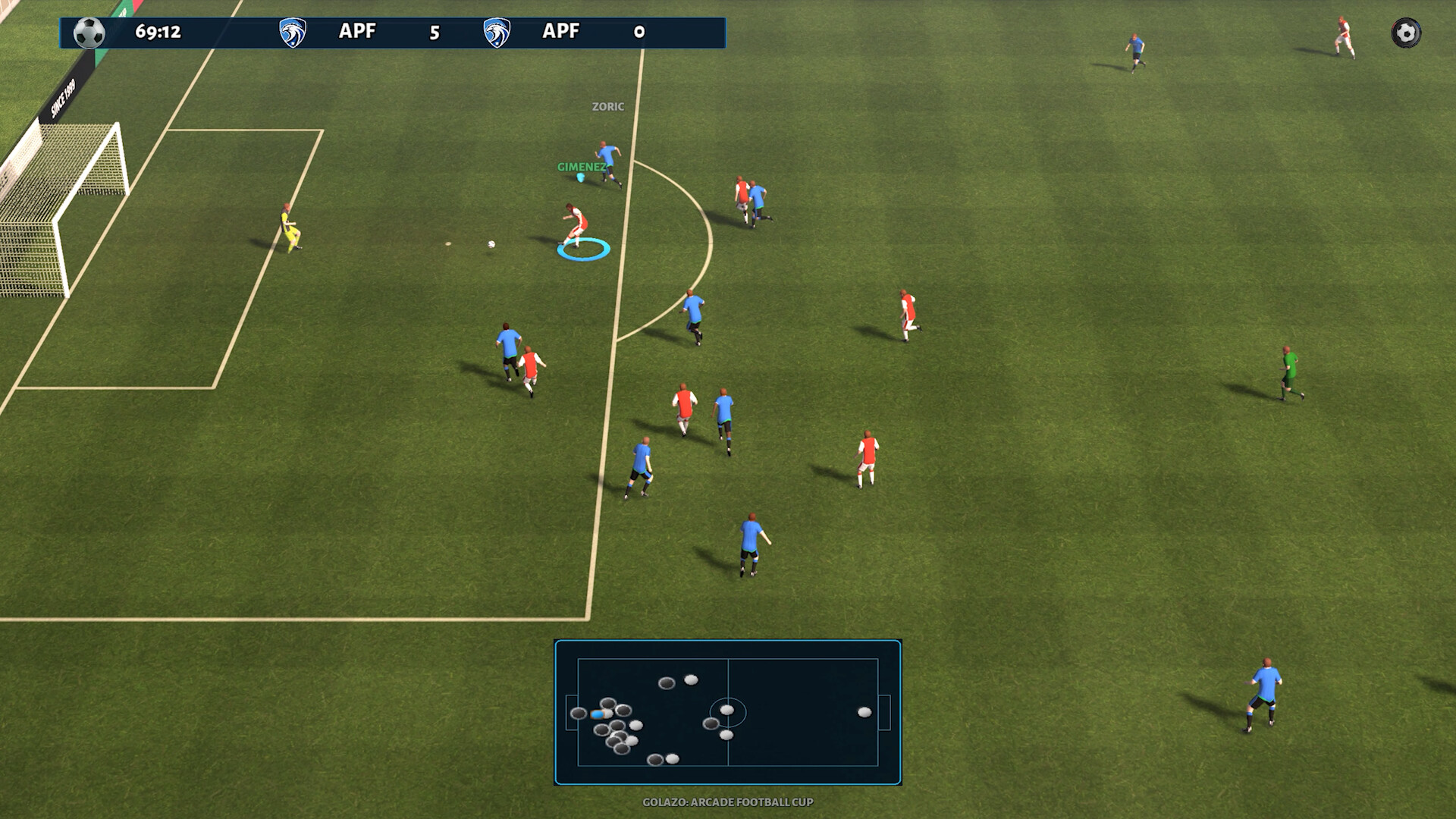 Golazo: Arcade Football Cup screenshot 2