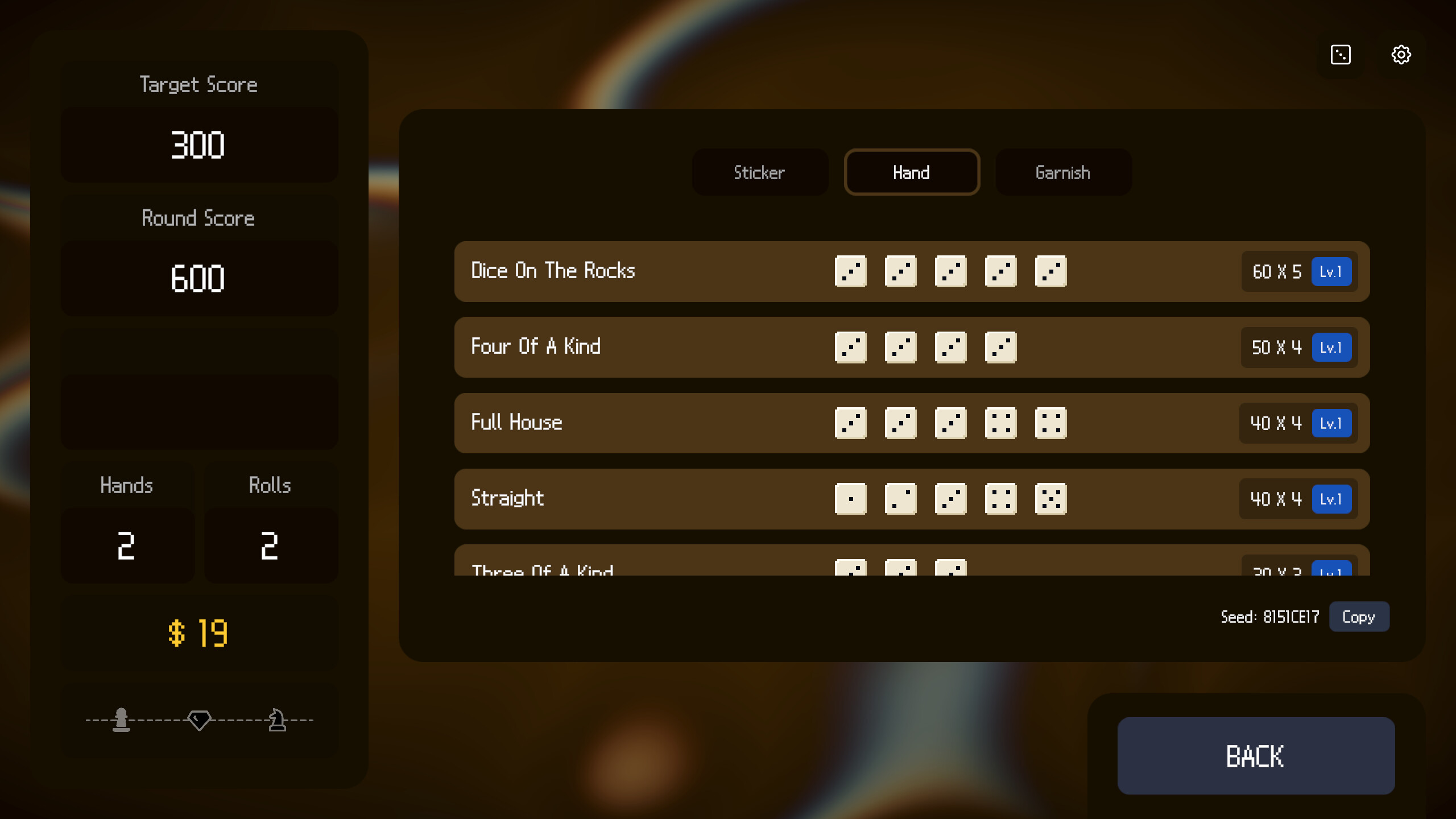 Dice On The Rocks screenshot 3
