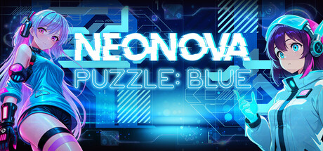 Cover art from NEONOVA Puzzle: Blue