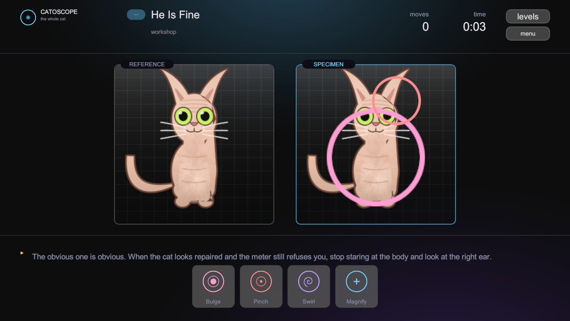 Catoscope screenshot 2
