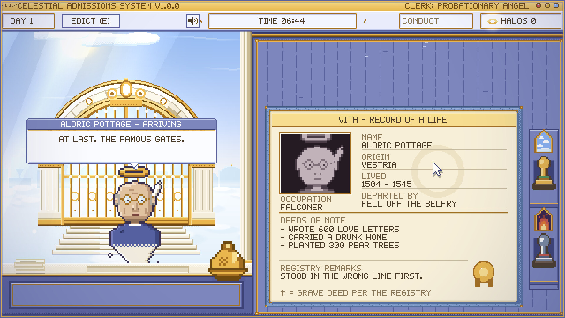 Pearly Gates screenshot 1