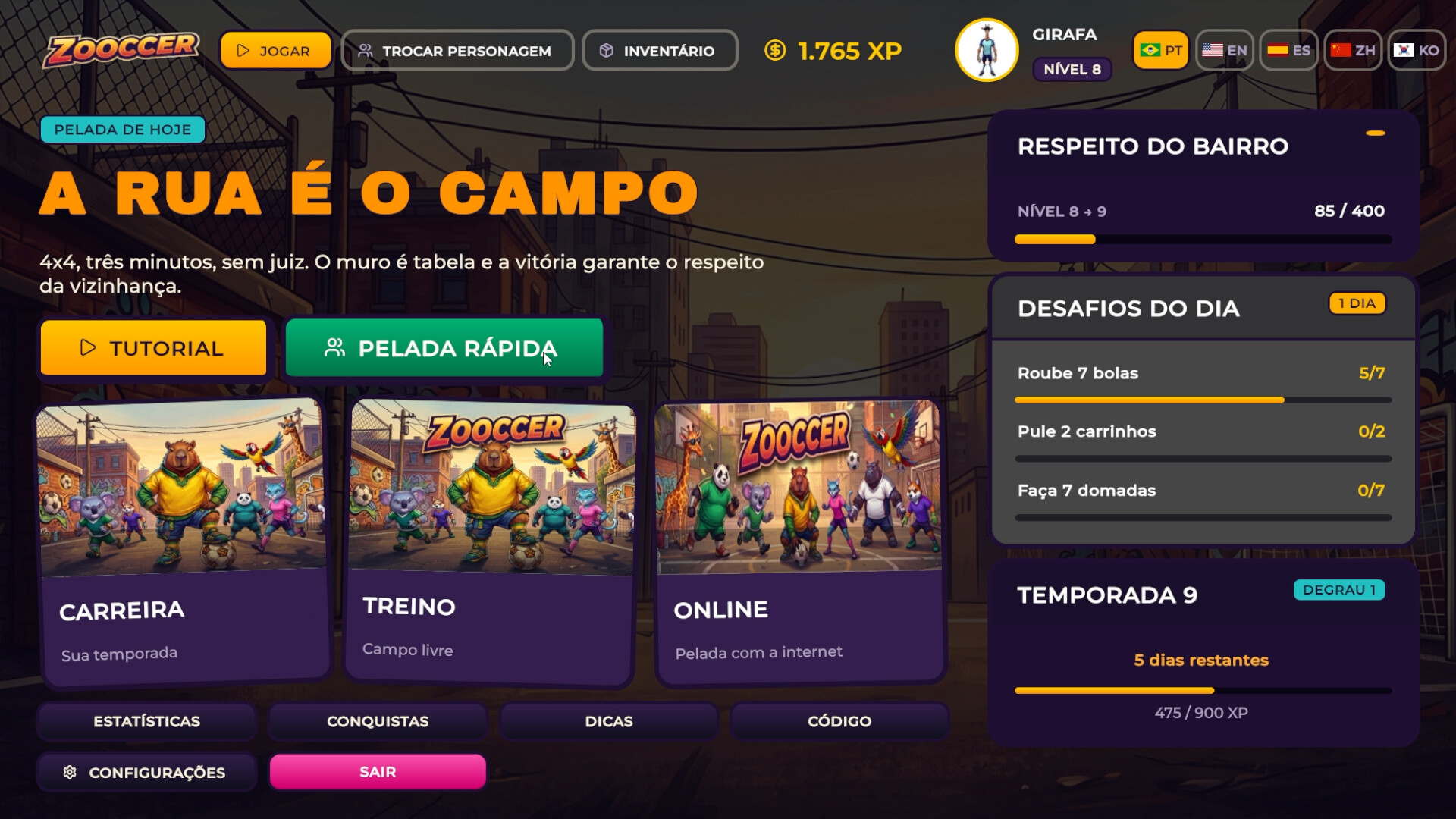 Zooccer screenshot 2