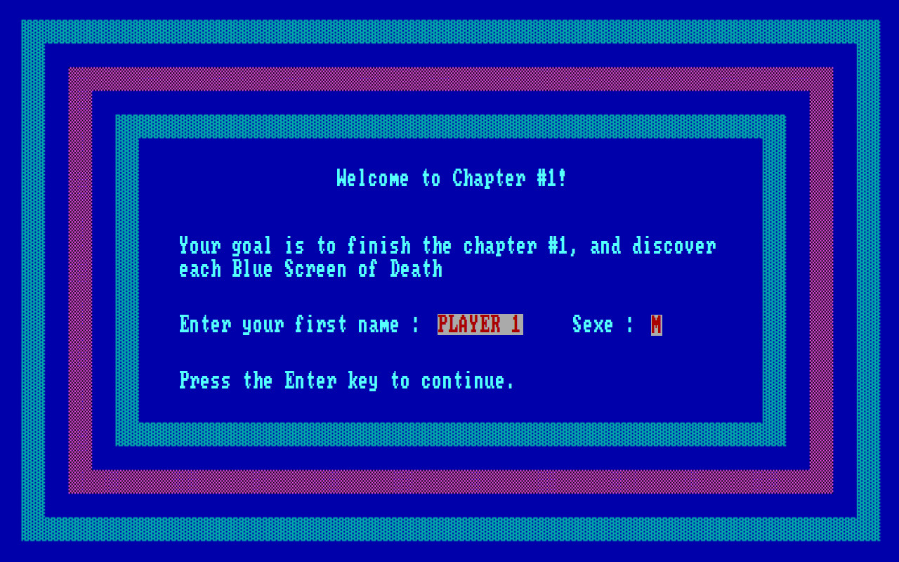 Blue Screen Adventures screenshot 3