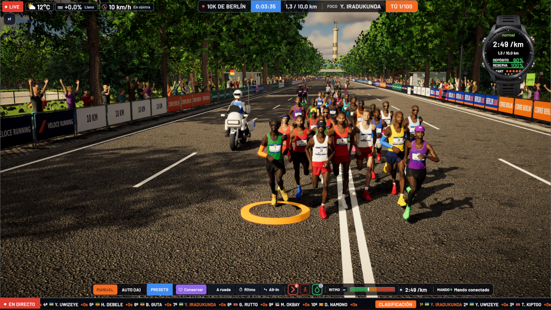 Pro Endurance Series: Running Manager screenshot 2
