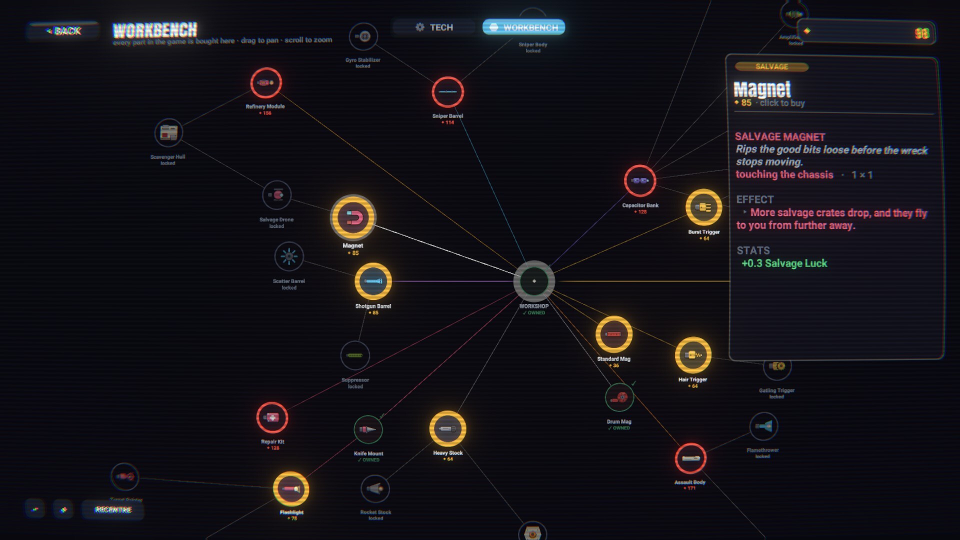 Gundrobe: an Incremental Gun Builder screenshot 4