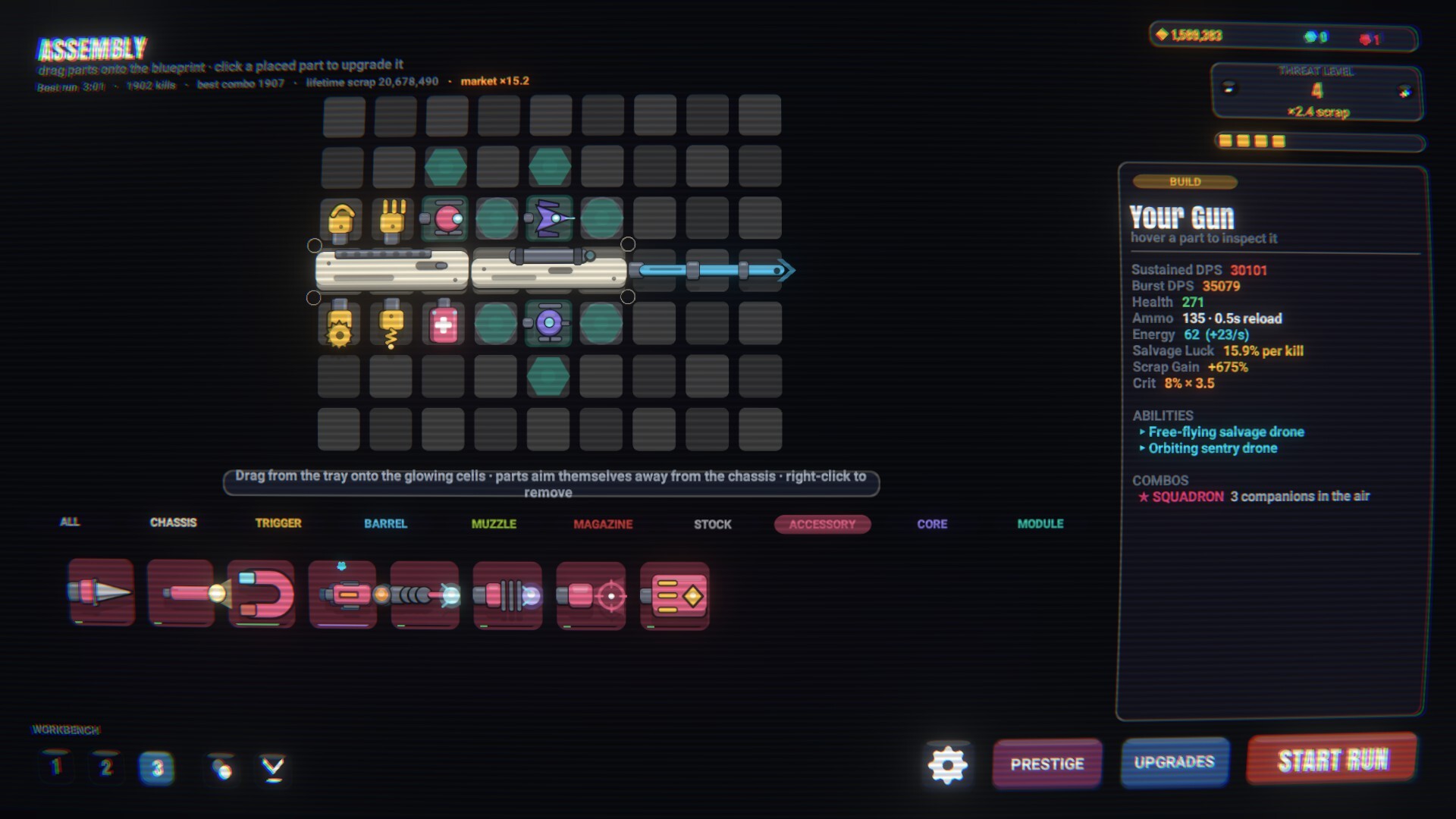 Gundrobe: an Incremental Gun Builder screenshot 5