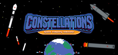 Cover art from Constellations: Space Company Simulator