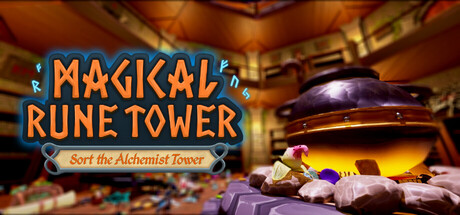 Cover art from Magical Rune Tower: Sort the Alchemist Tower