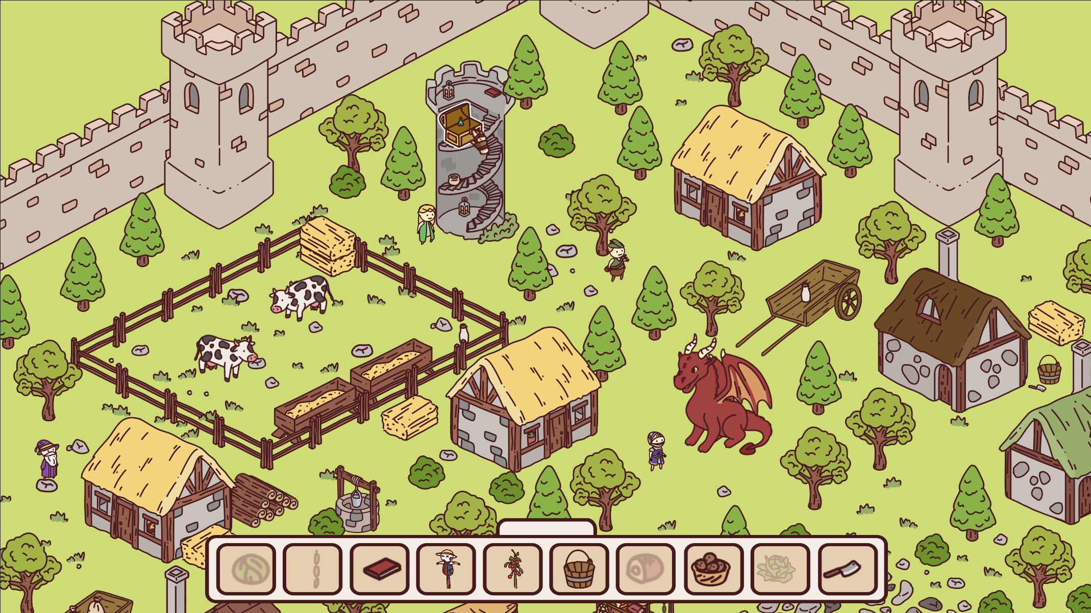 Hidden Doodles: Medieval Town screenshot 5