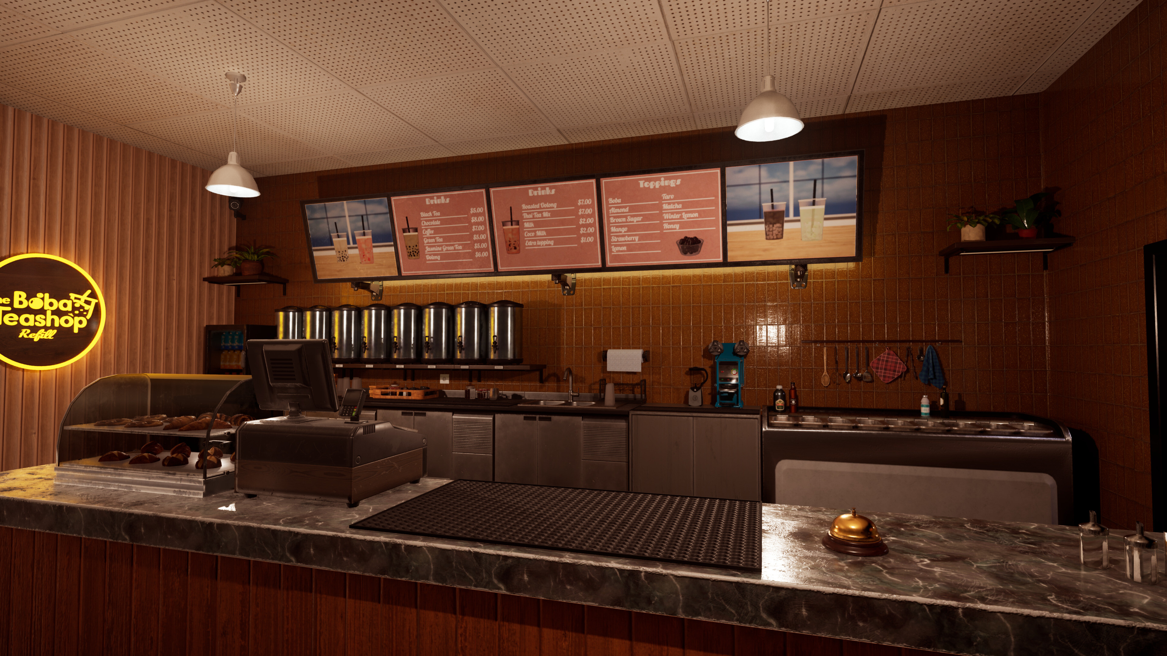 The Boba Teashop – Refill trailer