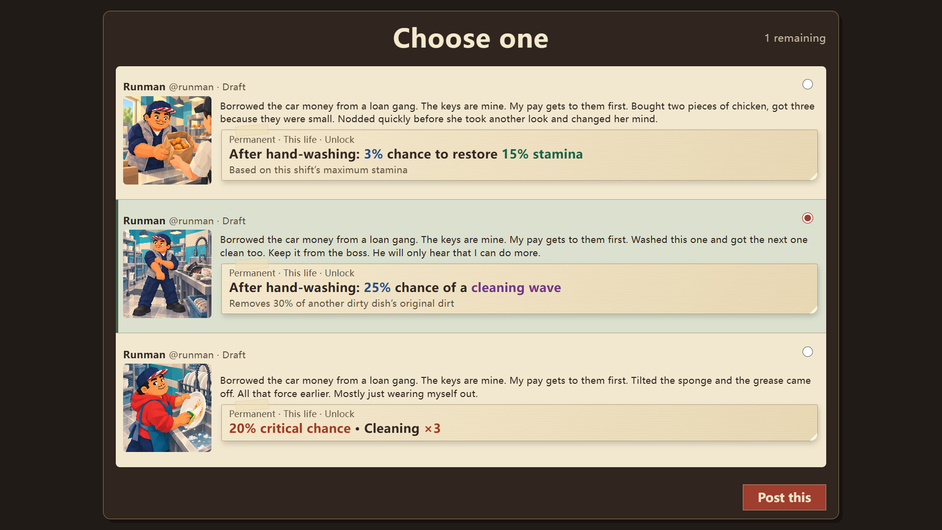 Run Man: Wash the Dish screenshot 4