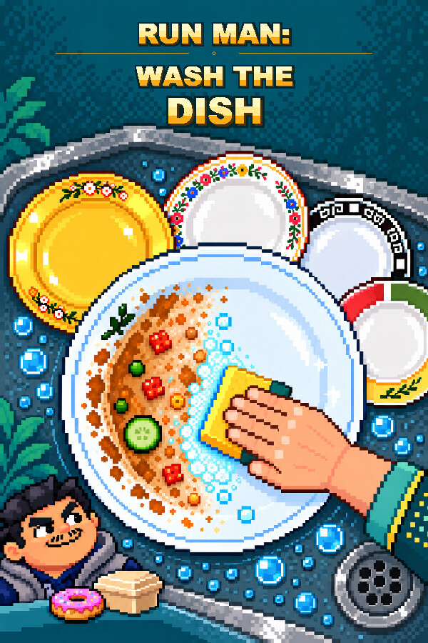 Run Man: Wash the Dish