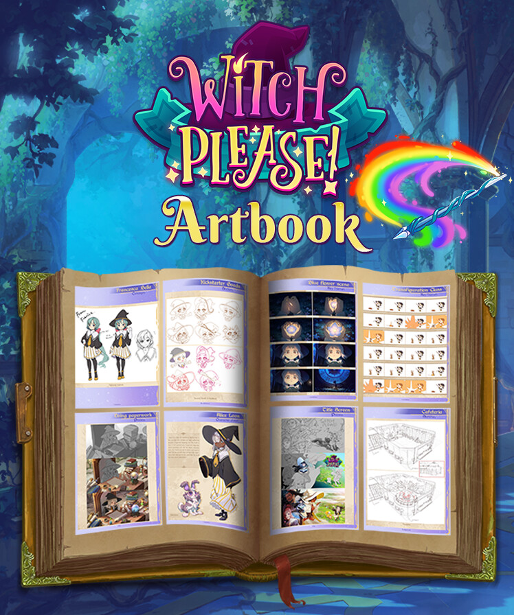 Witch Please Artbook