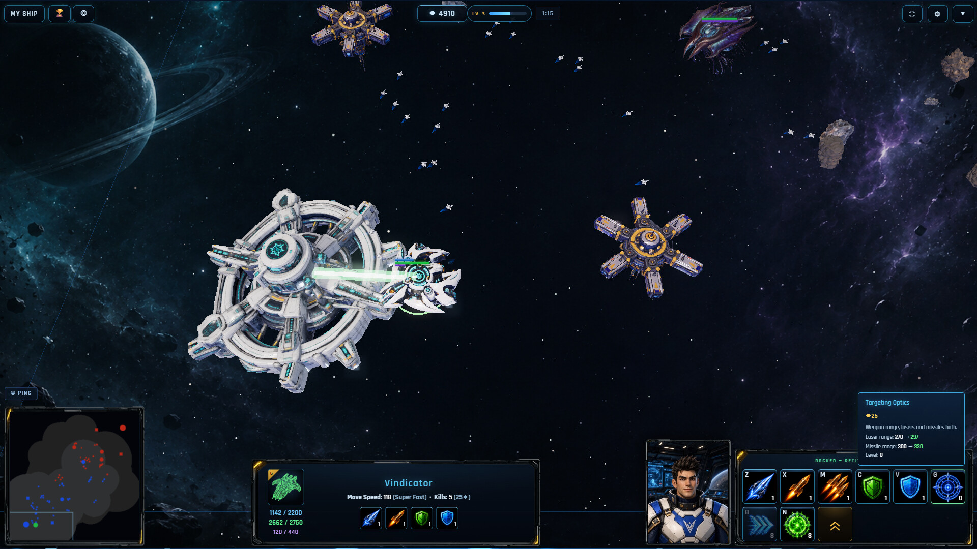 Cosmo Arena screenshot 5