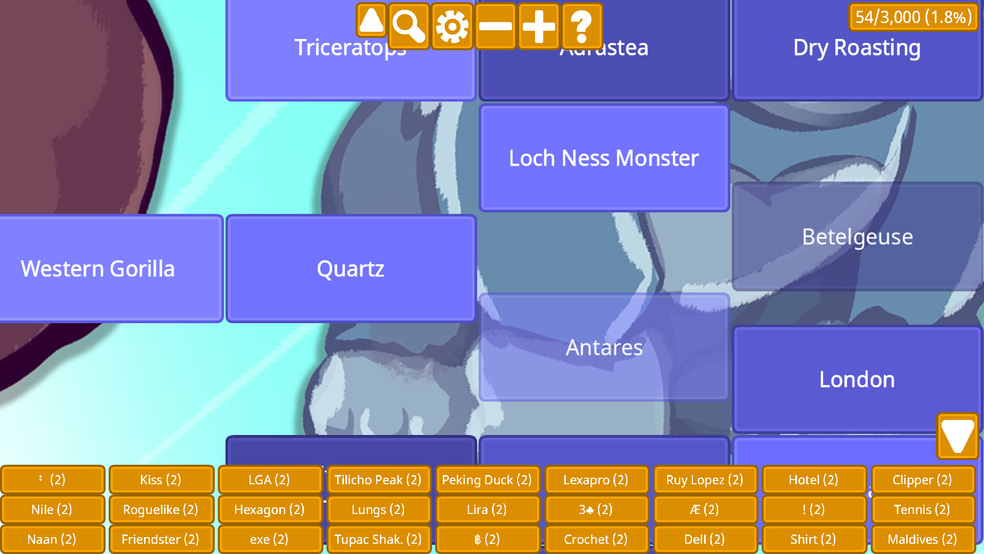 Category Connections screenshot 2
