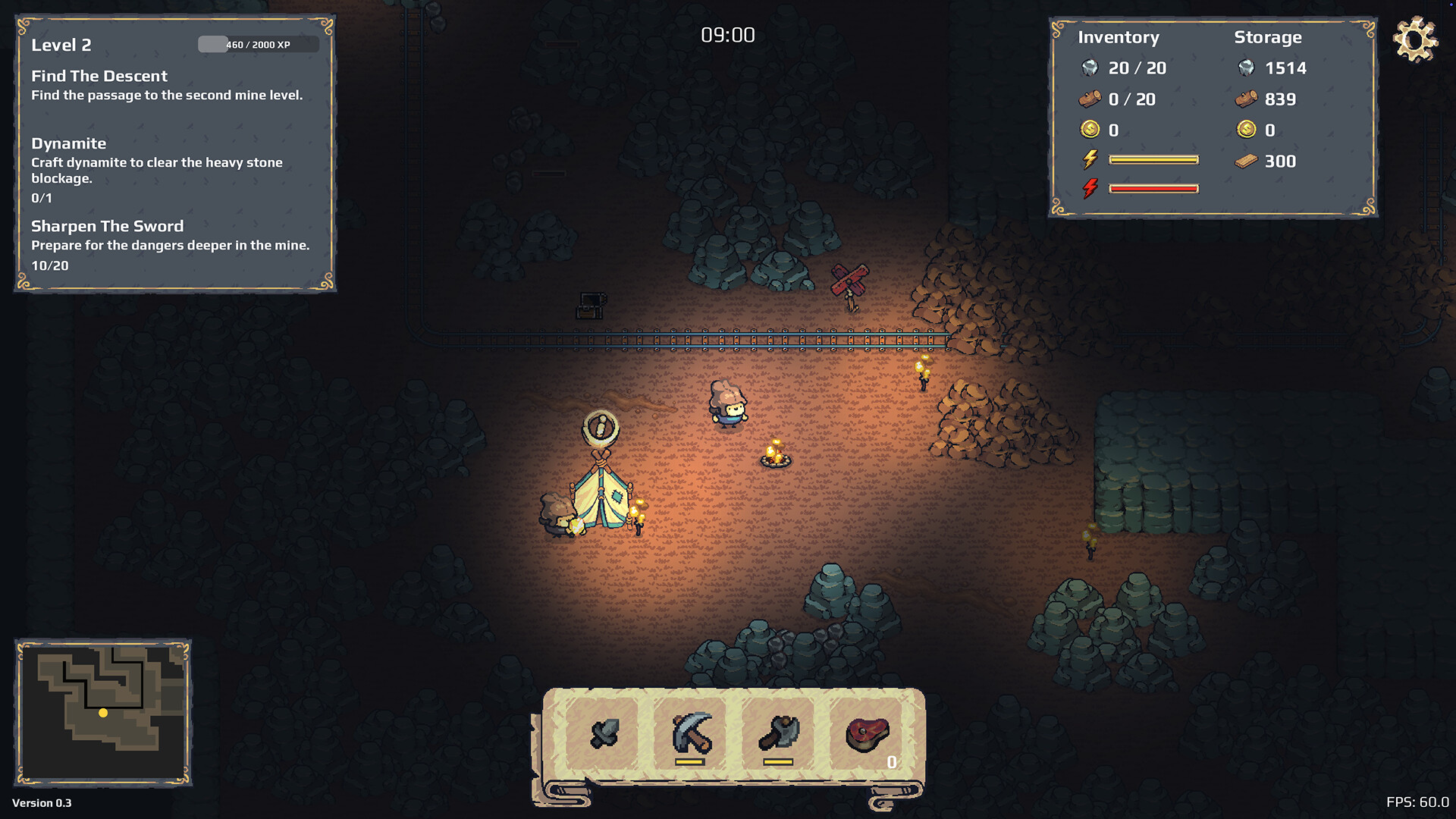 The Miner's Routine screenshot 2