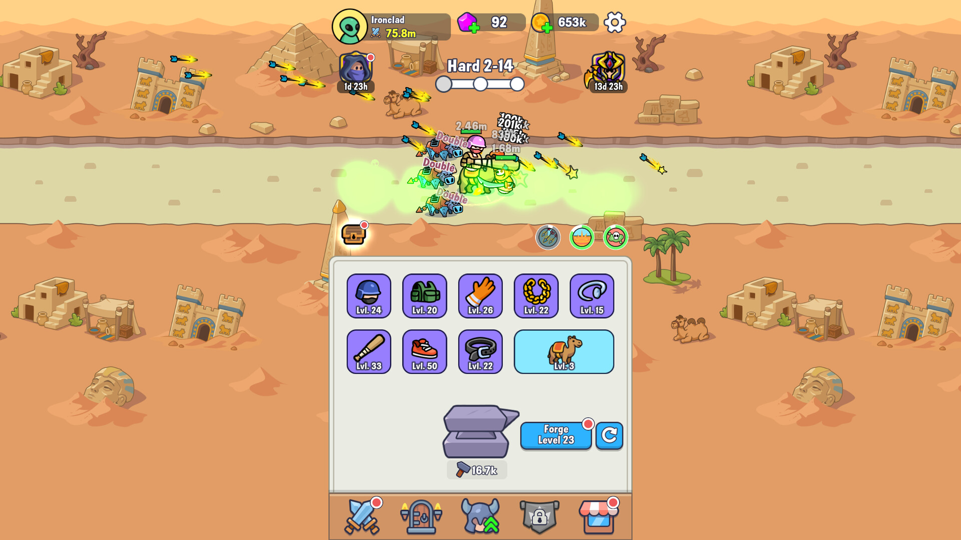 Battle Forger: Idle Blacksmith RPG screenshot 4