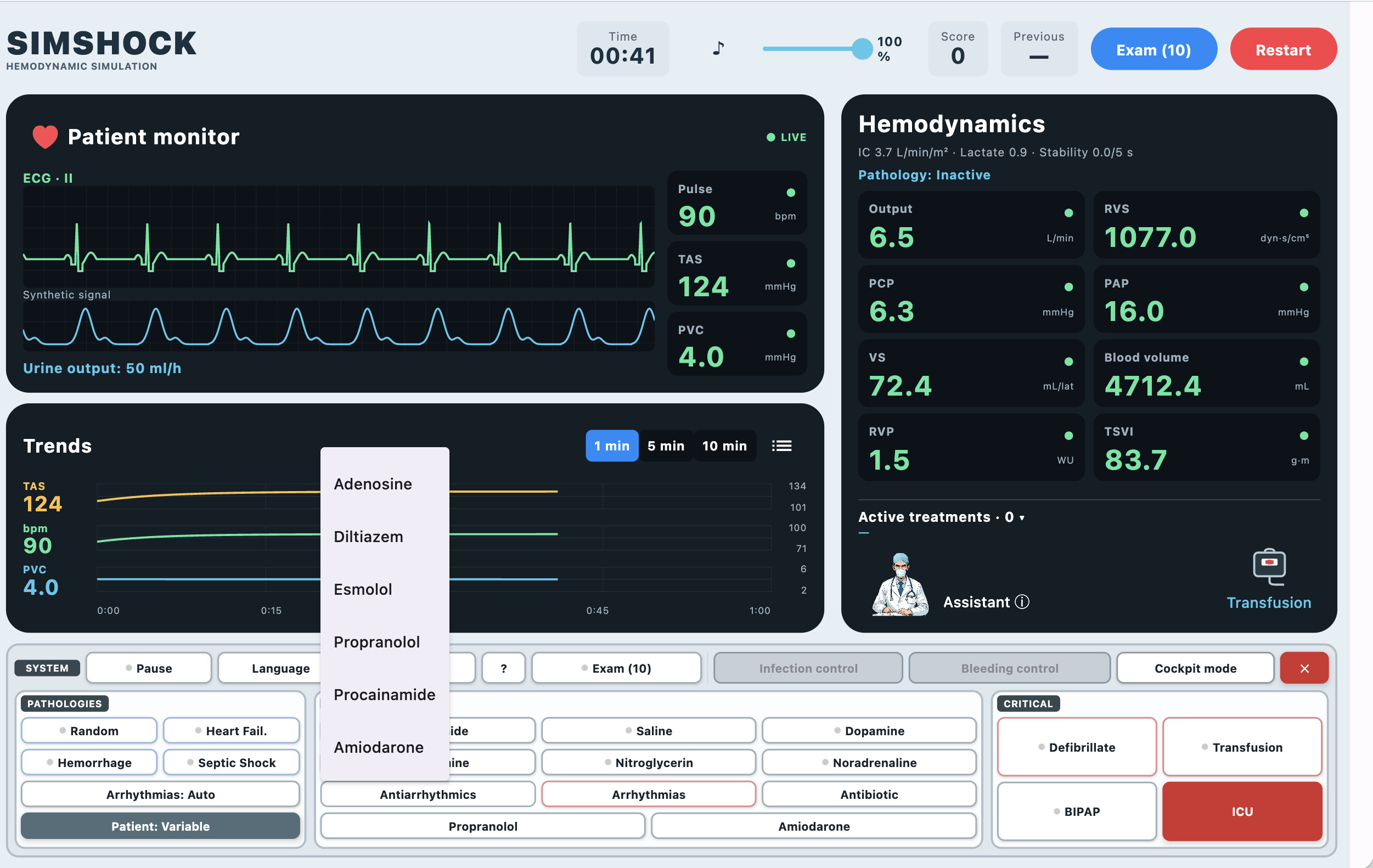 HemoSim screenshot 3