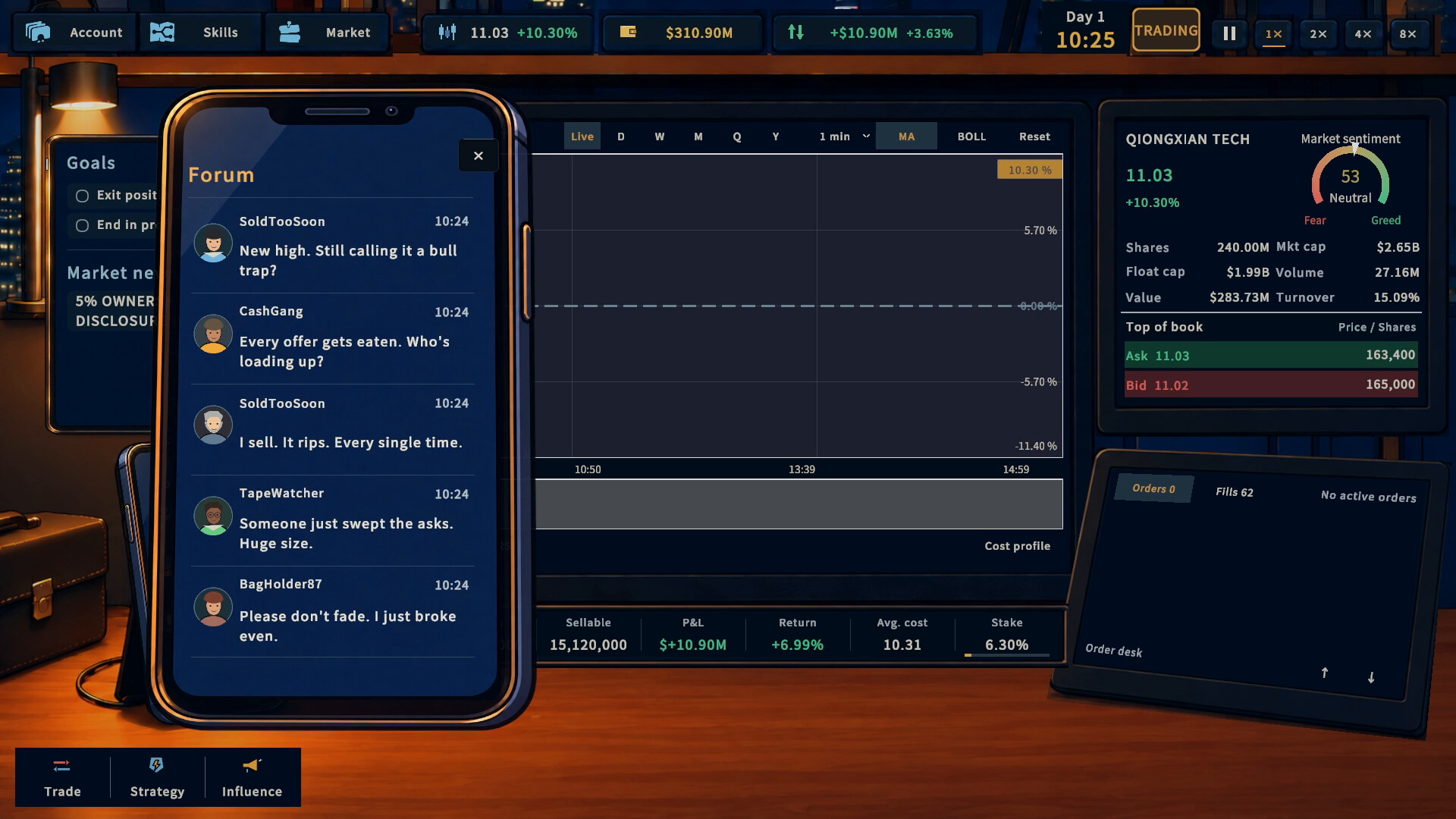 Stock Baron screenshot 3