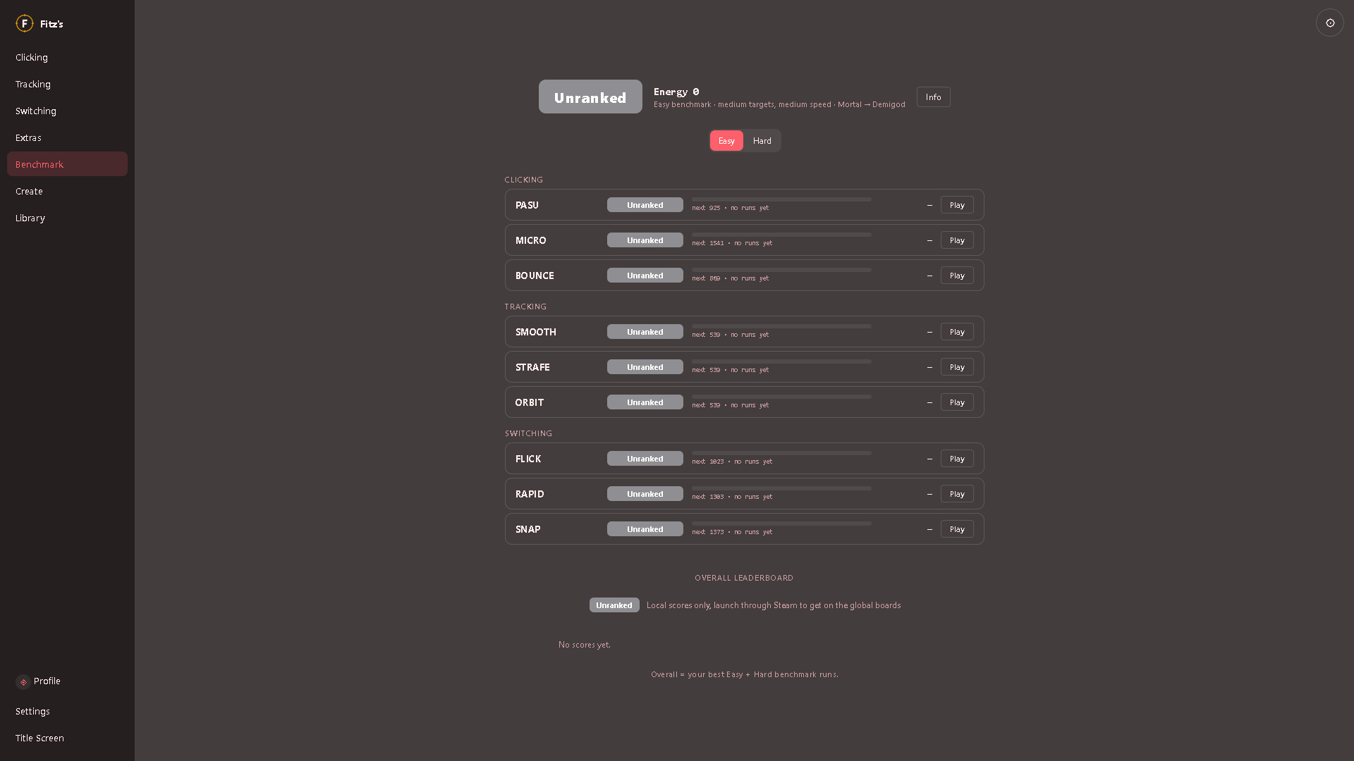 Fitz's Aim Trainer screenshot 2