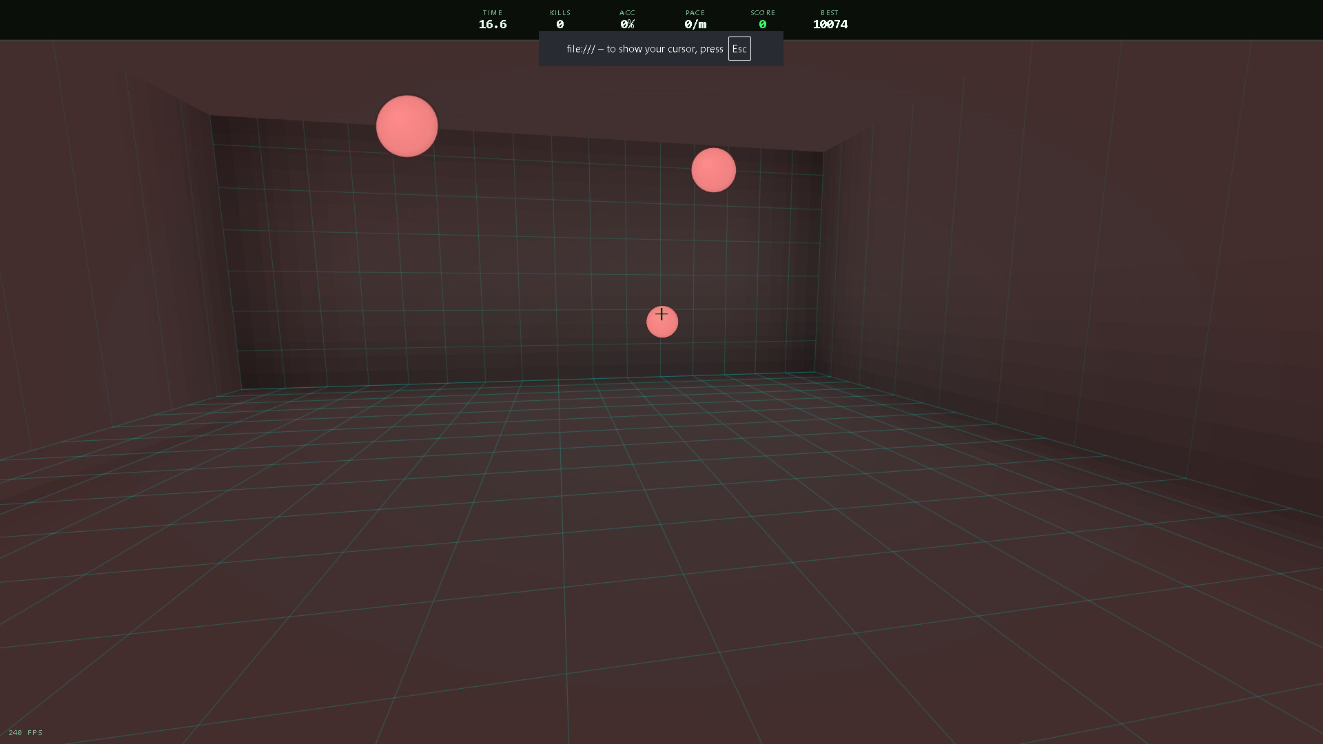 Fitz's Aim Trainer screenshot 4