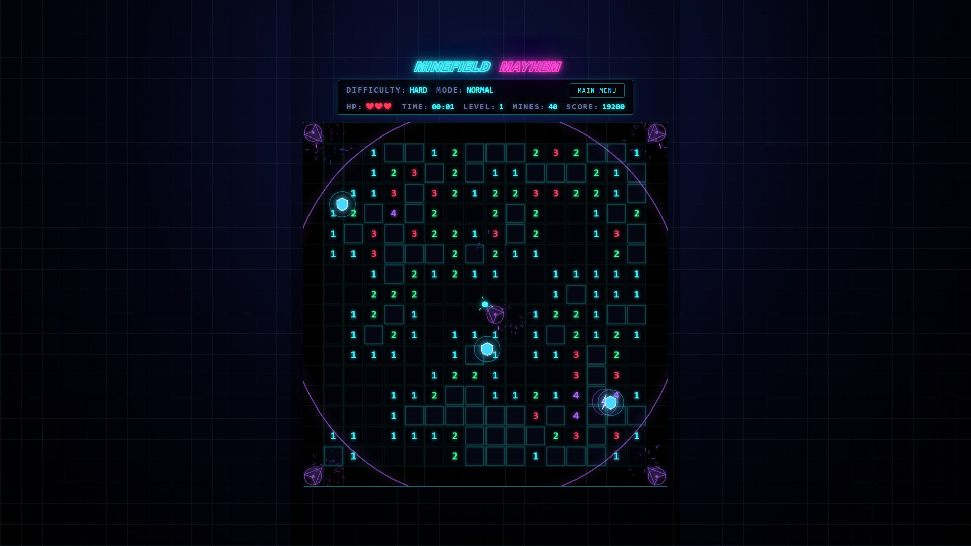 Minefield Mayhem screenshot 2