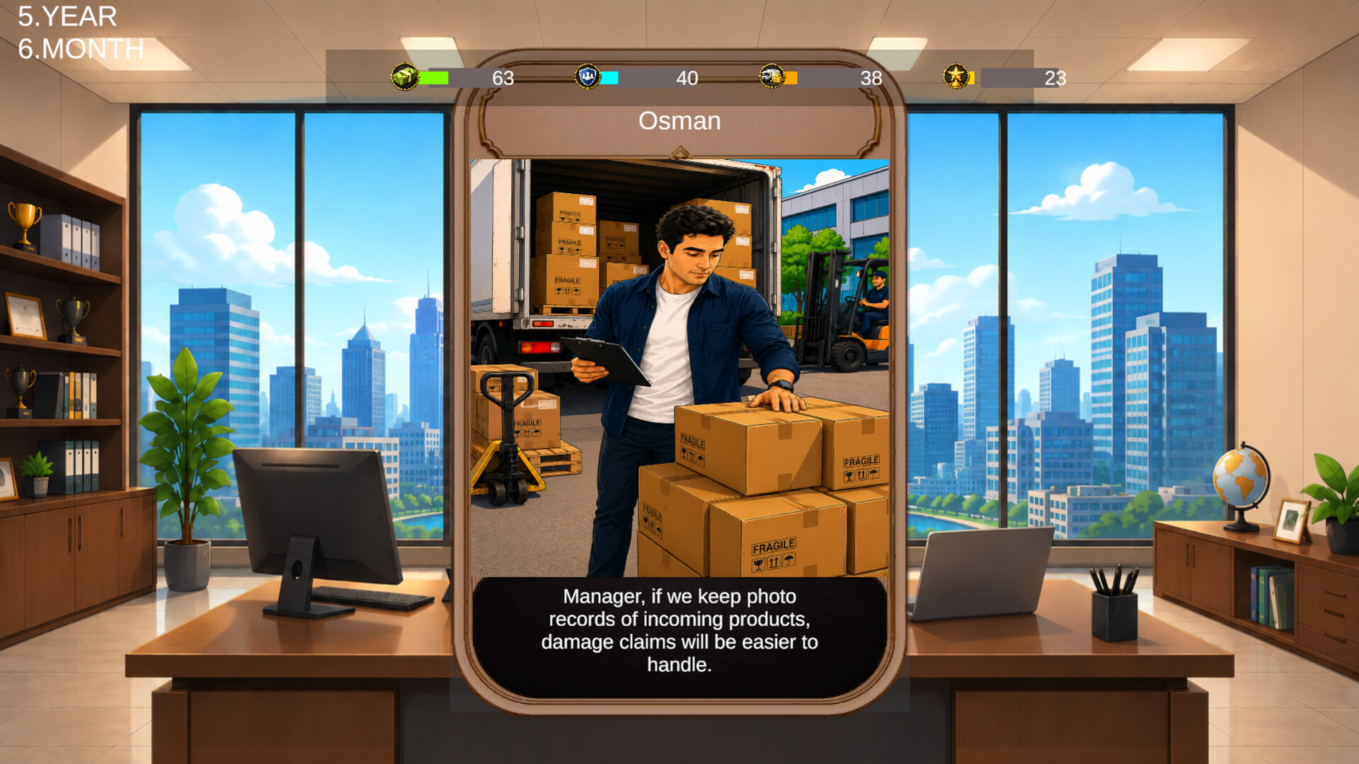 Manager's Decision screenshot 4