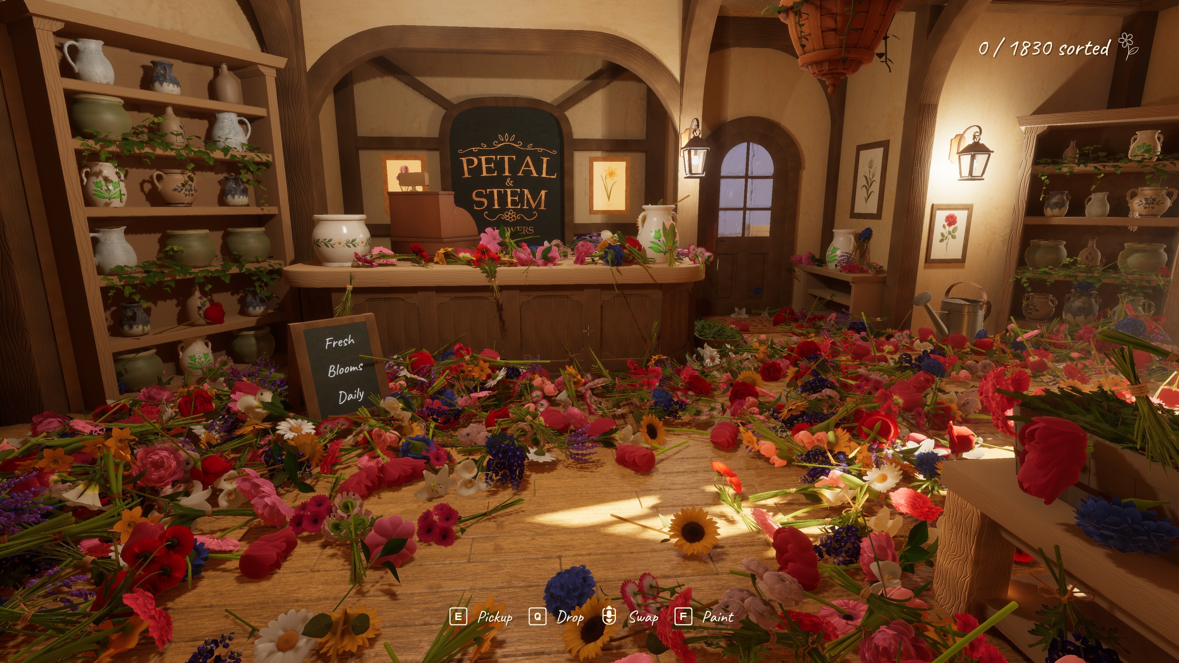 Tidy Up the Flower Shop trailer