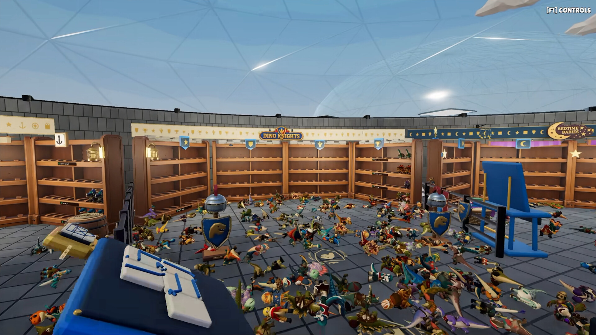 Dino Dome: Tidy Up! screenshot 2