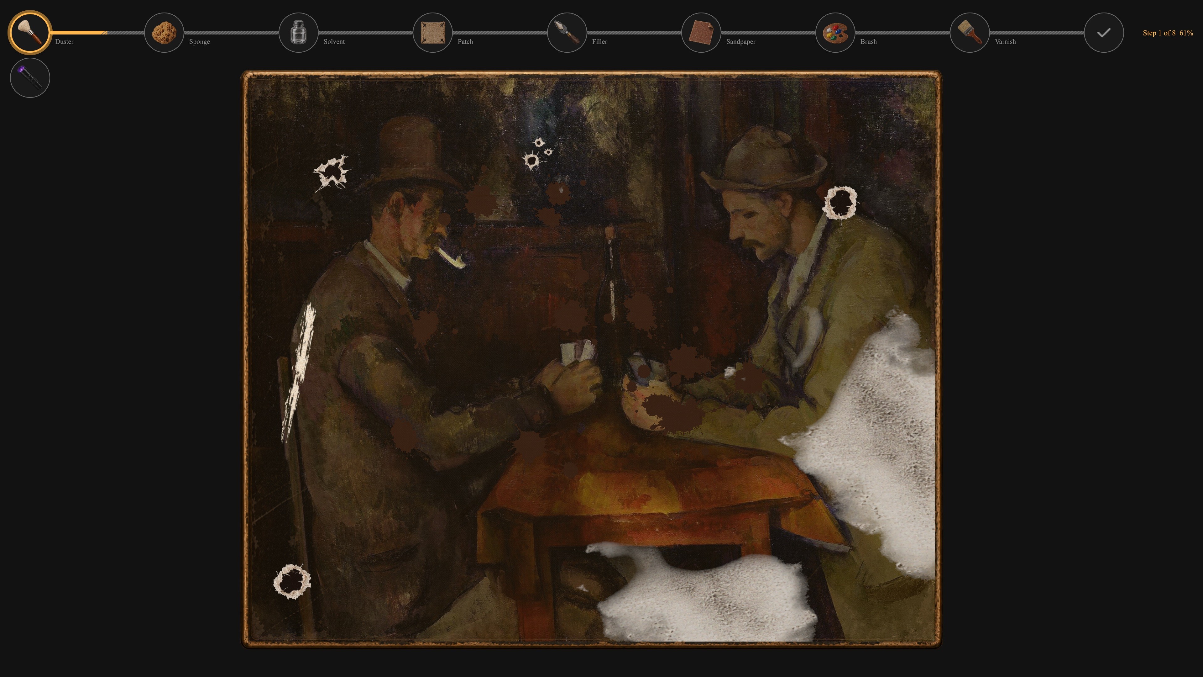 DUSTY CANVAS: Restore the Masterpiece screenshot 2