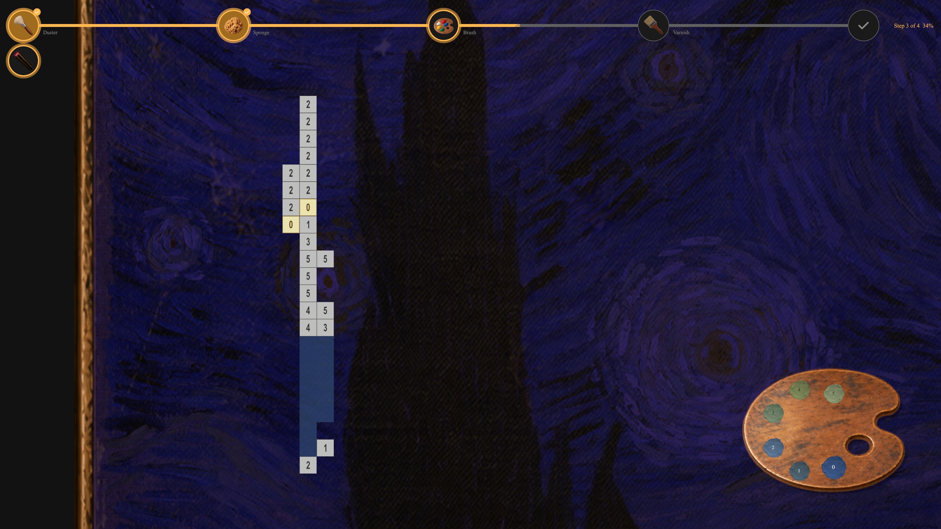 DUSTY CANVAS: Restore the Masterpiece screenshot 4