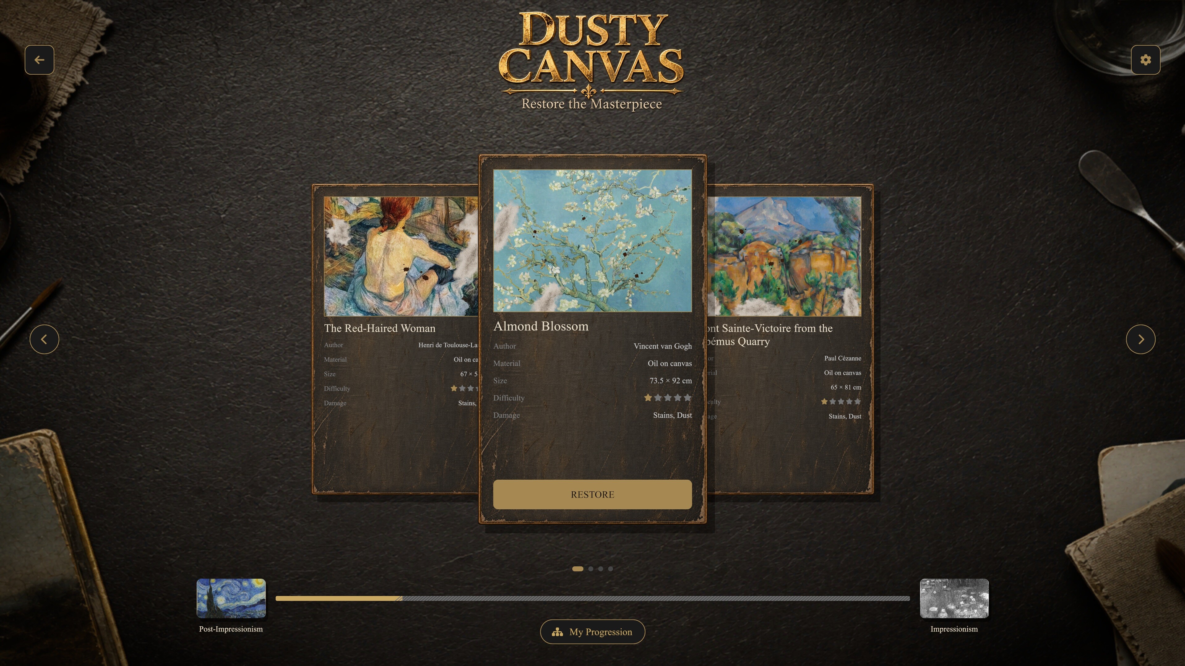 DUSTY CANVAS: Restore the Masterpiece trailer