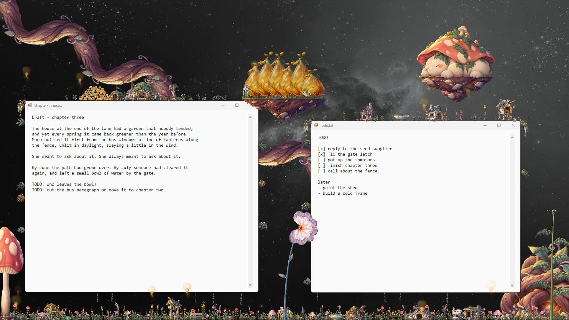 Marginalia: A Desktop Garden screenshot 2