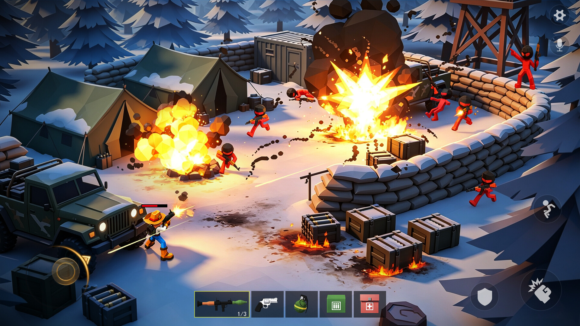 Chaikov Party: Stickman Shooter screenshot 2