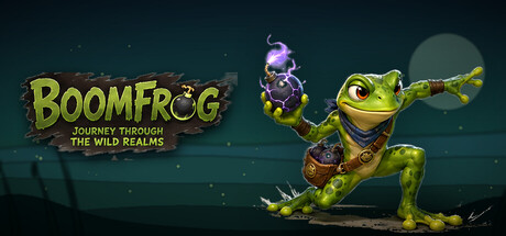 Cover art from Boomfrog: Journey Through the Wild Realms
