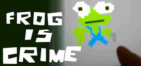 Cover art from Frog is Crime