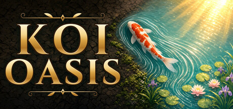 Cover art from Koi Oasis: Breed. Build. Bloom.