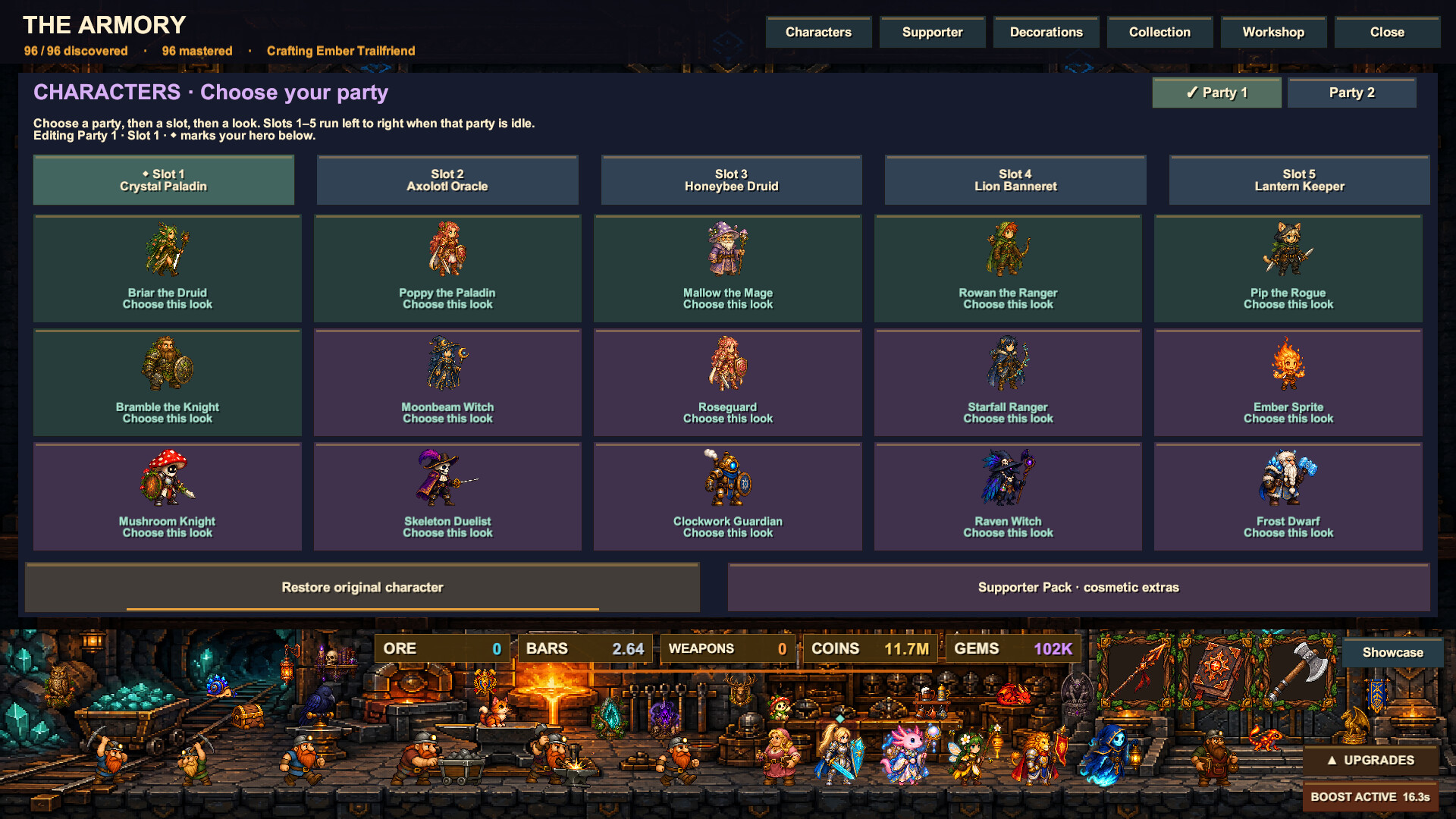 Taskbar Armory screenshot 2