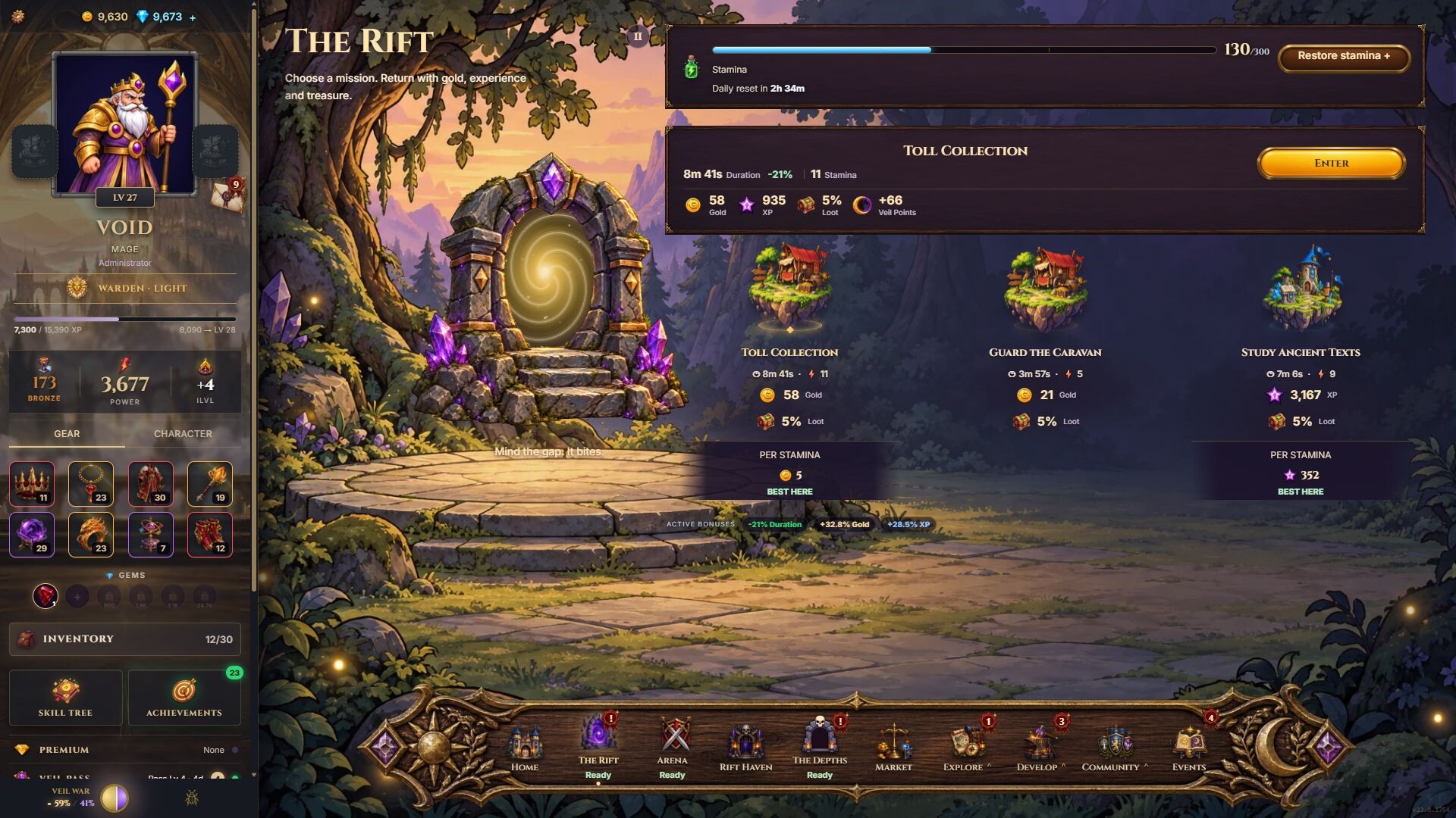 Grindveil screenshot 2