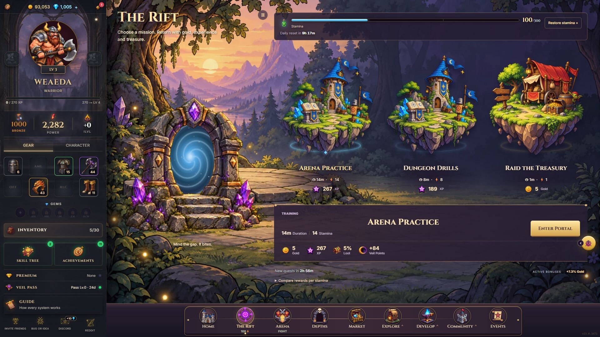Grindveil screenshot 2